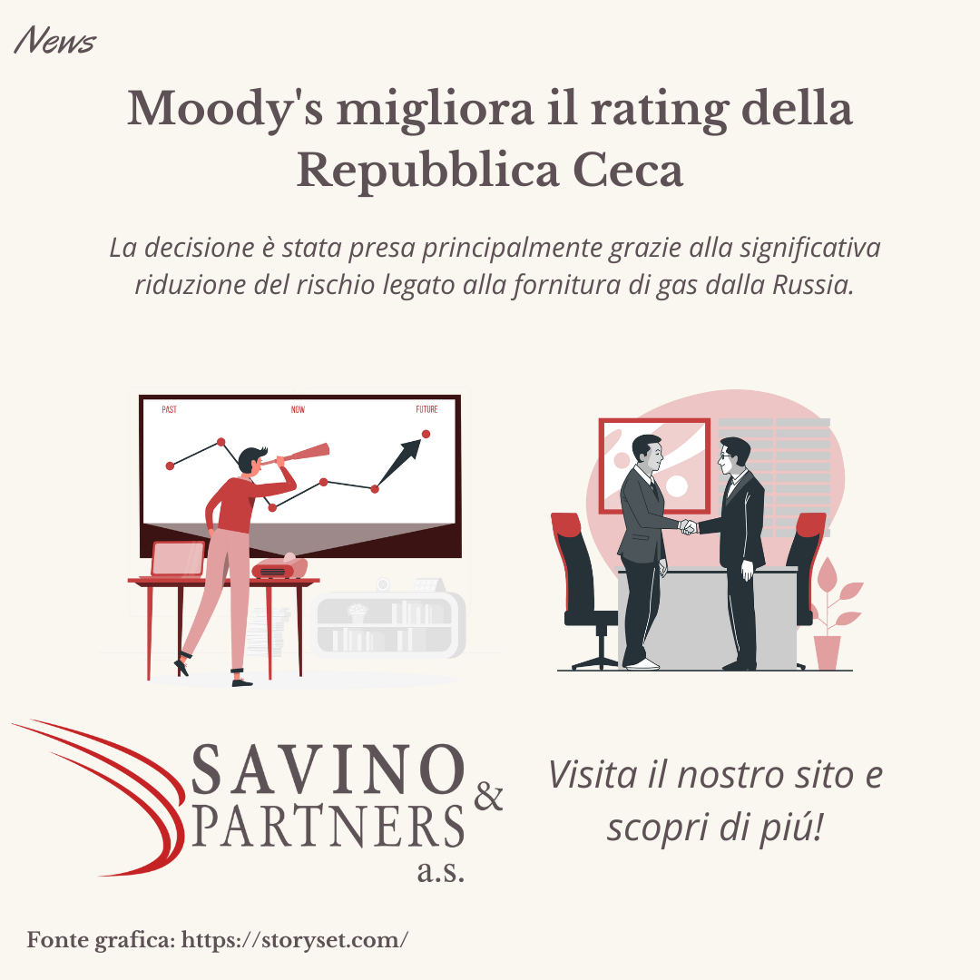 Moody’s migliora il rating della Repubblica Ceca