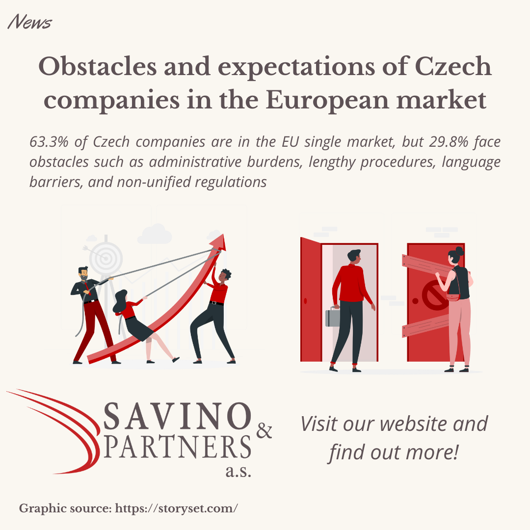 Obstacles and expectations of Czech companies in the single European market