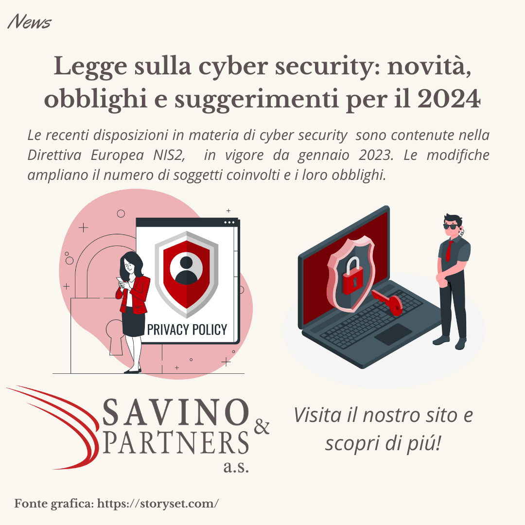 Legge sulla cyber security: novità, obblighi e suggerimenti per il 2024
